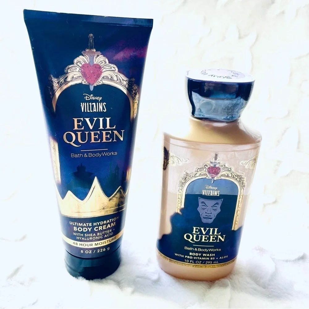 ✨ NWT Bath & Body Works Disney Villains – Evil Queen Set (2 PCS) ✨